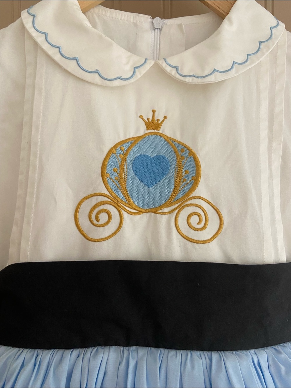 Brand Unknown Gorgeous Cinderella Puffy Birthday Disney Dress Child 4-6-8 - Picture 4 of 11